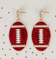 All football team earrings
