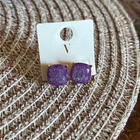 Solid or shimmer chunky studs