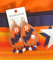 Orange and blue