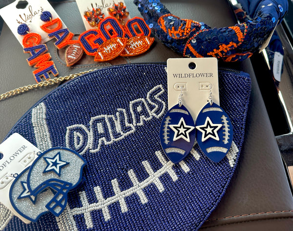 Dallas beaded crossbody