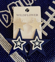 Cowboys earrings