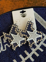 Cowboys earrings