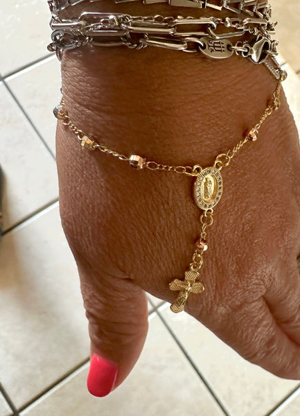 Rosary bracelet