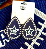 Cowboys earrings