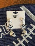 Cowboys earrings