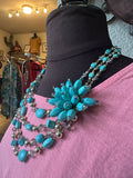 Turquoise brooch layer