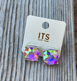 Solid or shimmer chunky studs