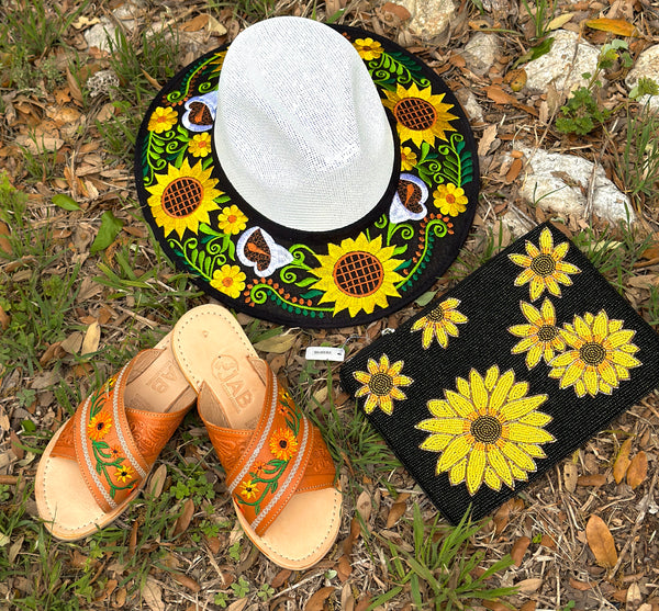 Leather sandals