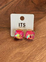 Solid or shimmer chunky studs