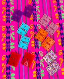 Papel picado earrings