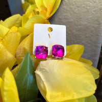 Solid or shimmer chunky studs