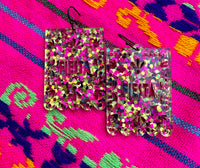 Papel picado earrings