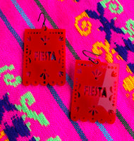 Papel picado earrings
